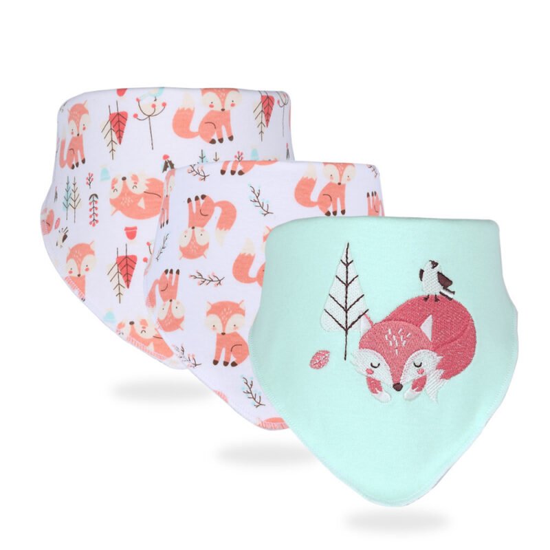 Zazzle Haven Baby Feeding Bib Ruffle Infants Saliva Towel Soft Cotton Burp Cloth