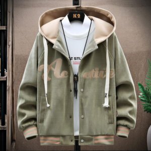 Zazzle Haven Youth Baseball Jacket - Spring & Autumn Hooded Jacket