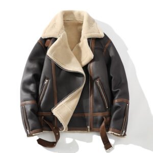 Zazzle Haven Plus size polo collar winter coat | Fleece-Lined Thickened Fur Jacket - Warm and Stylish Winter Outerwear