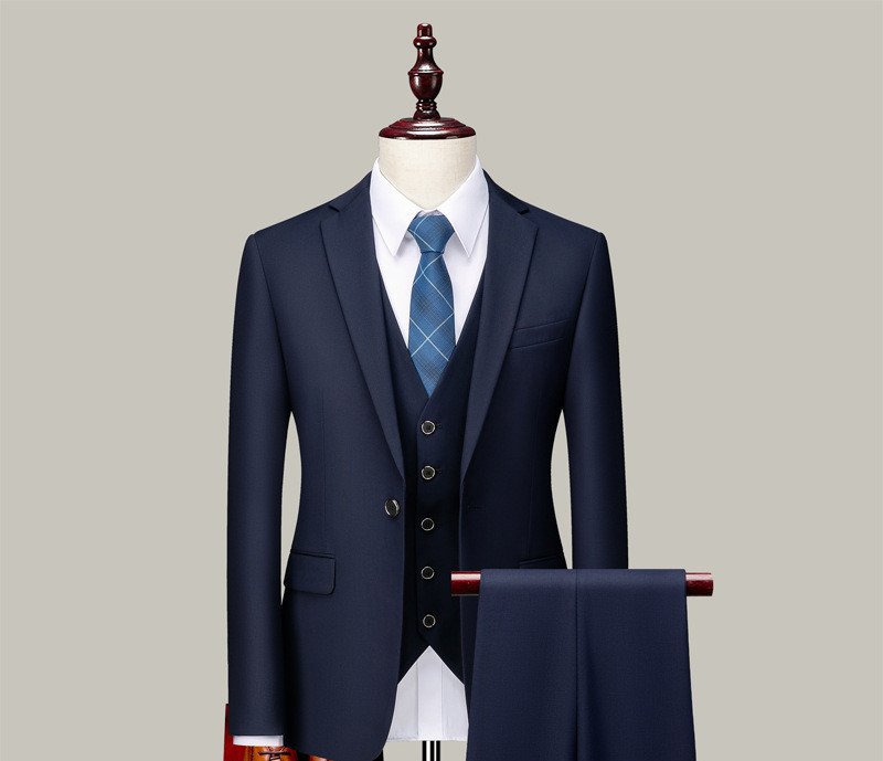 Men’s Three-Piece Suits for Groomsmen - Stylish Wedding Attire for Grooms and Groomsmen