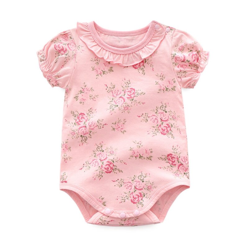Baby Summer Triangle Romper | Cute One-Piece Dress for Girls