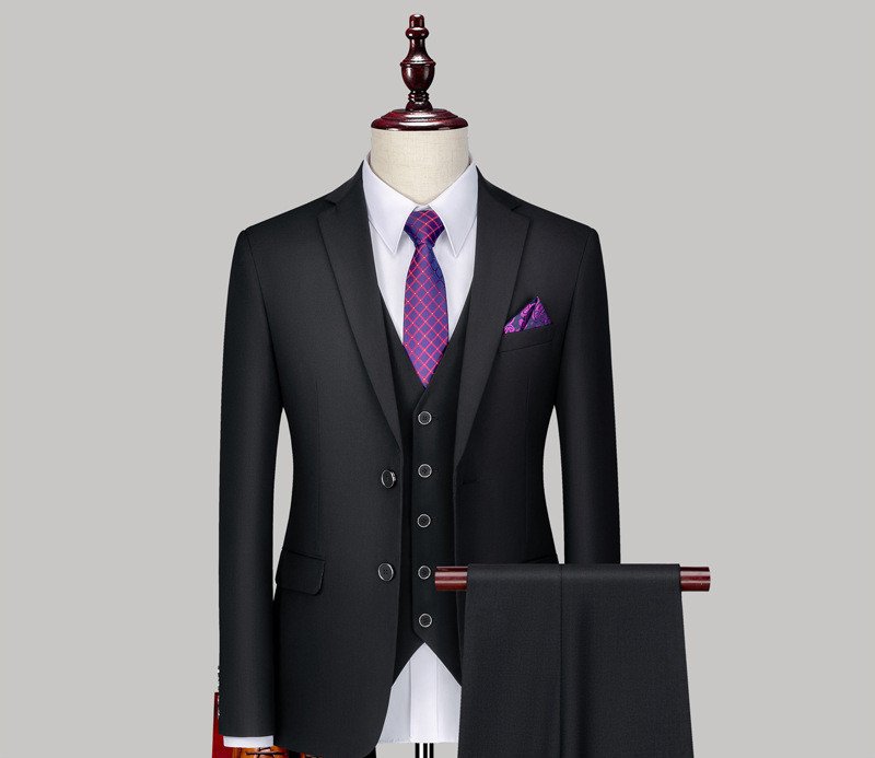 Men’s Three-Piece Suits for Groomsmen - Stylish Wedding Attire for Grooms and Groomsmen