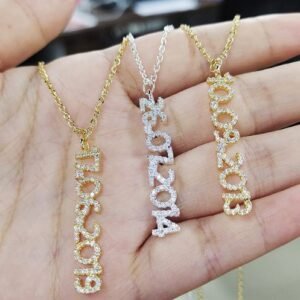 Date Necklace, Custom Date Necklace, Gold Personalized Date Necklace, Personalized Numeral Necklace, Wedding Date Necklace
