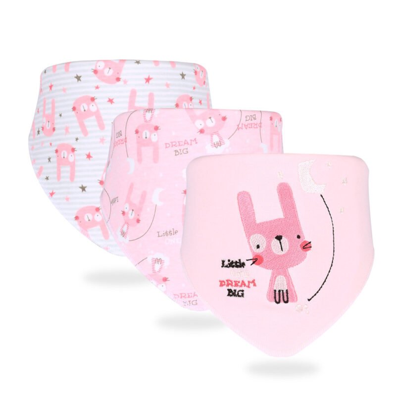 Zazzle Haven Baby Feeding Bib Ruffle Infants Saliva Towel Soft Cotton Burp Cloth