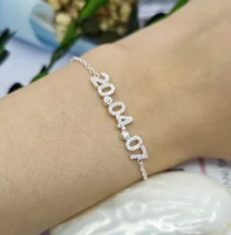 Date Necklace, Custom Date Necklace, Gold Personalized Date Necklace, Personalized Numeral Necklace, Wedding Date Necklace