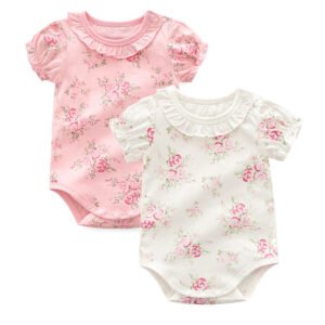 Baby Summer Triangle Romper | Cute One-Piece Dress for Girls