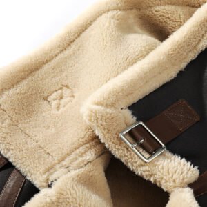 Zazzle Haven Plus size polo collar winter coat | Fleece-Lined Thickened Fur Jacket - Warm and Stylish Winter Outerwear