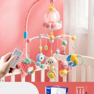 Baby Toy Bedside Comfort - Rotating Hanging Bed Bell for Soothing Nursery Sound