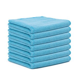 Microfiber Kitchen Dishcloth – Wet & Dry Dual Use for Efficient Cleaning
