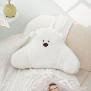 Bejirog Bear Home Pillow – Modern Simple Cartoon Cute Decor for Living Room and Bedroom