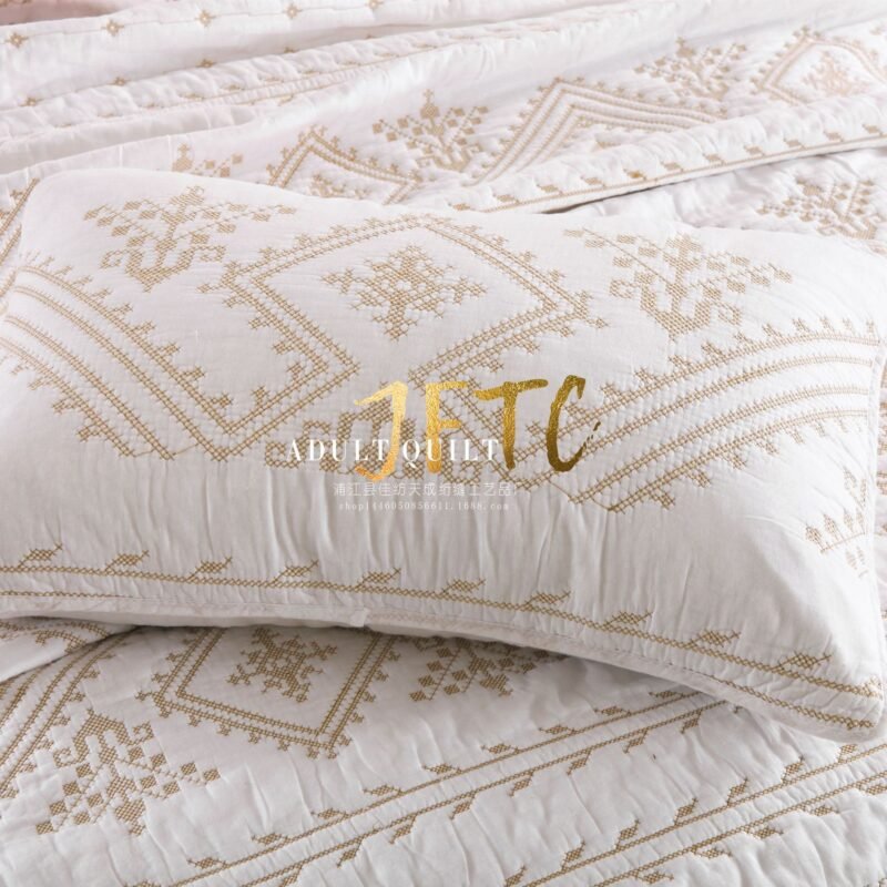 Cotton Retro Classic Solid Color Bedding – 3-Piece Set for Cozy Bedroom Decor