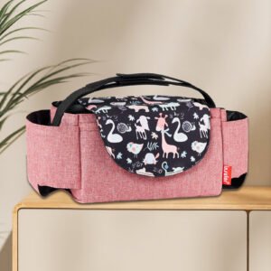 Portable Multifunctional Baby Stroller Hanging Bag - Convenient Storage for Parents