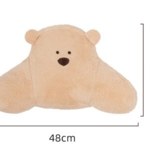Bejirog Bear Home Pillow – Modern Simple Cartoon Cute Decor for Living Room and Bedroom