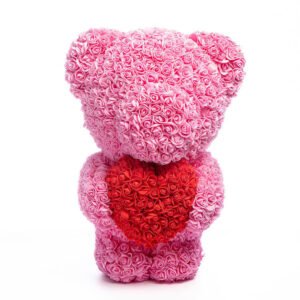 Immortal Rose Bear – Love Heart Gift for Special Occasions