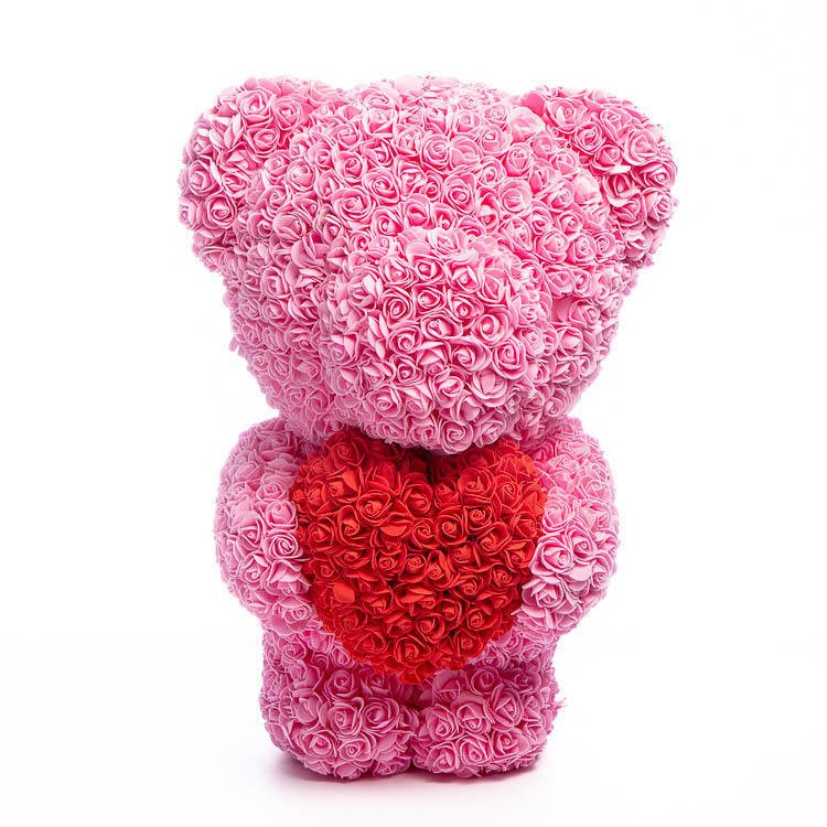 Immortal Rose Bear – Love Heart Gift for Special Occasions