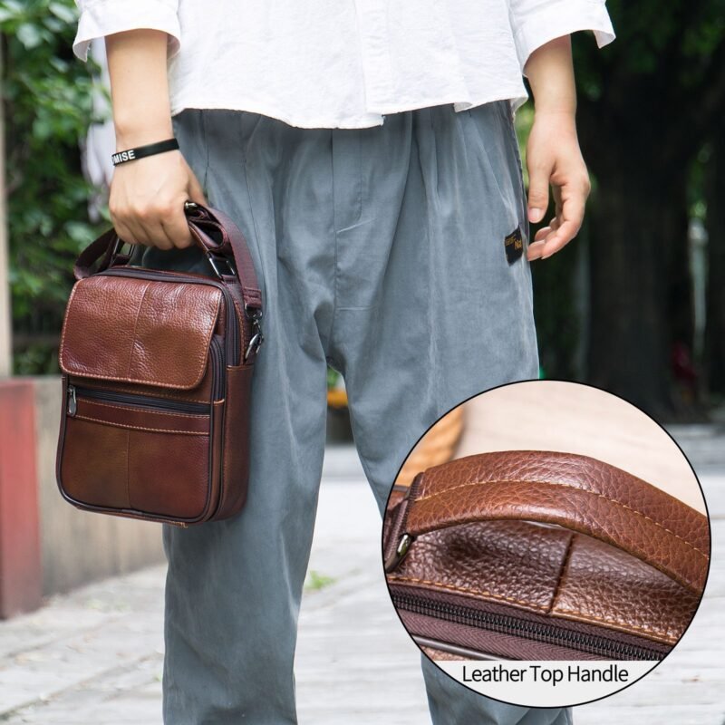 Fashionable New Men's Messenger Handbag - Stylish & Trendy