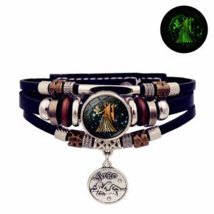 12 Constellation Couple Gifts – Handmade Multi-Layered Beaded Bracelet, Creative Jewelry for Couples