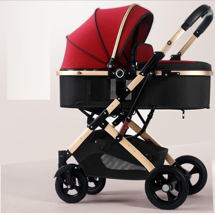 Two-Way Newborn Baby Stroller - Portable & Folding for Easy Travel