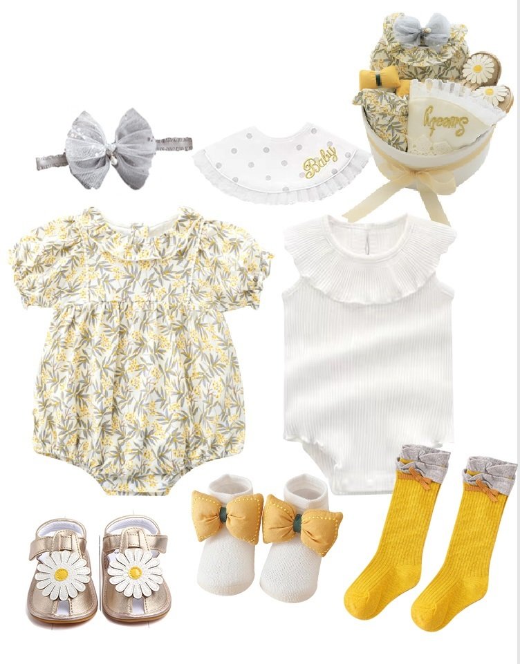Baby Clothes Gift Box – Newborn Set of Adorable & Comfortable Outfits