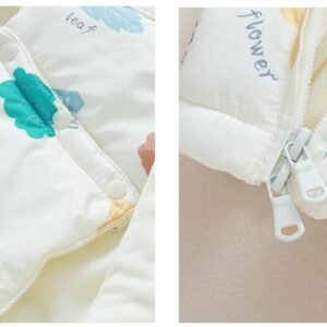 Baby Velvet Romper – Warm One-Piece Suit for Cozy Winter Comfort