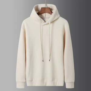 Hooded Sweater – Solid Color for Autumn and Winter, Stylish & Cozy