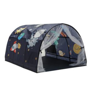 Indoor Blue Space Bed - Baby Toy Small Tent for Fun & Cozy Playtime