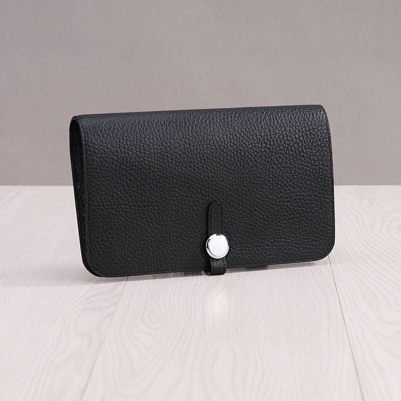 New Women's Long Genuine Leather Large-Capacity Handbag - Stylish & Spacious