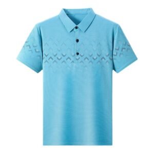 Men's Business Casual Short Sleeve Polo Shirt – Stylish & Comfortable