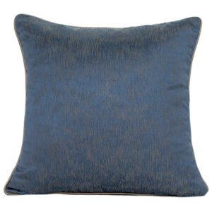 Denim Blue Modern Minimalist Sofa Pillow – Stylish Living Room Accent Cushion