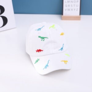 Colorful Small Dinosaur Children's Baseball Hats – Fun & Stylish Kids Caps