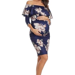 Printed Maternity Dress - Stylish & Comfortable Pregnancy Wear