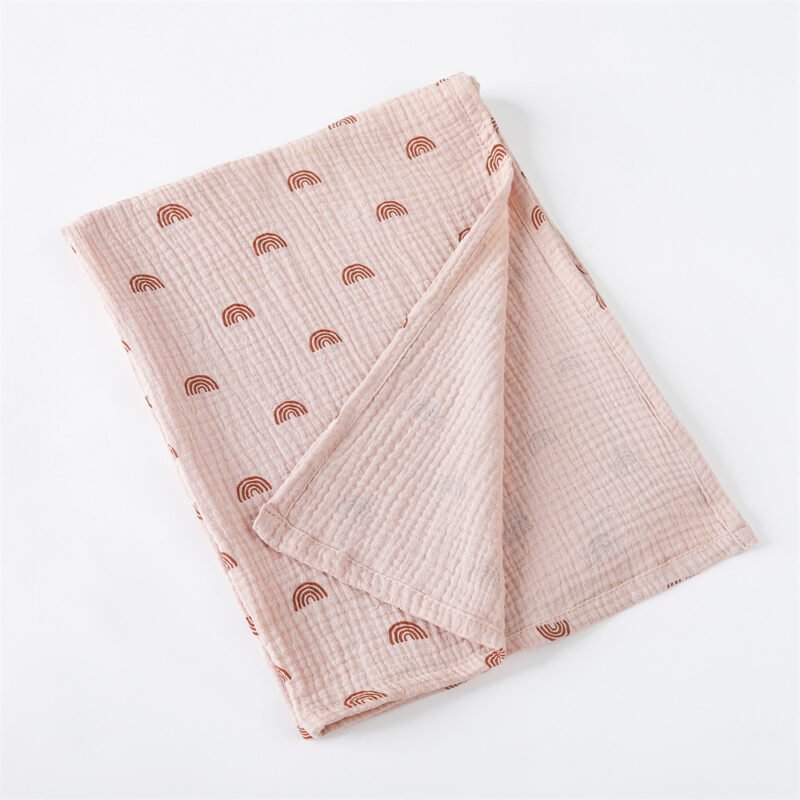 Baby Pure Cotton Gauze Blanket – Soft, Breathable & Lightweight Baby Blanket