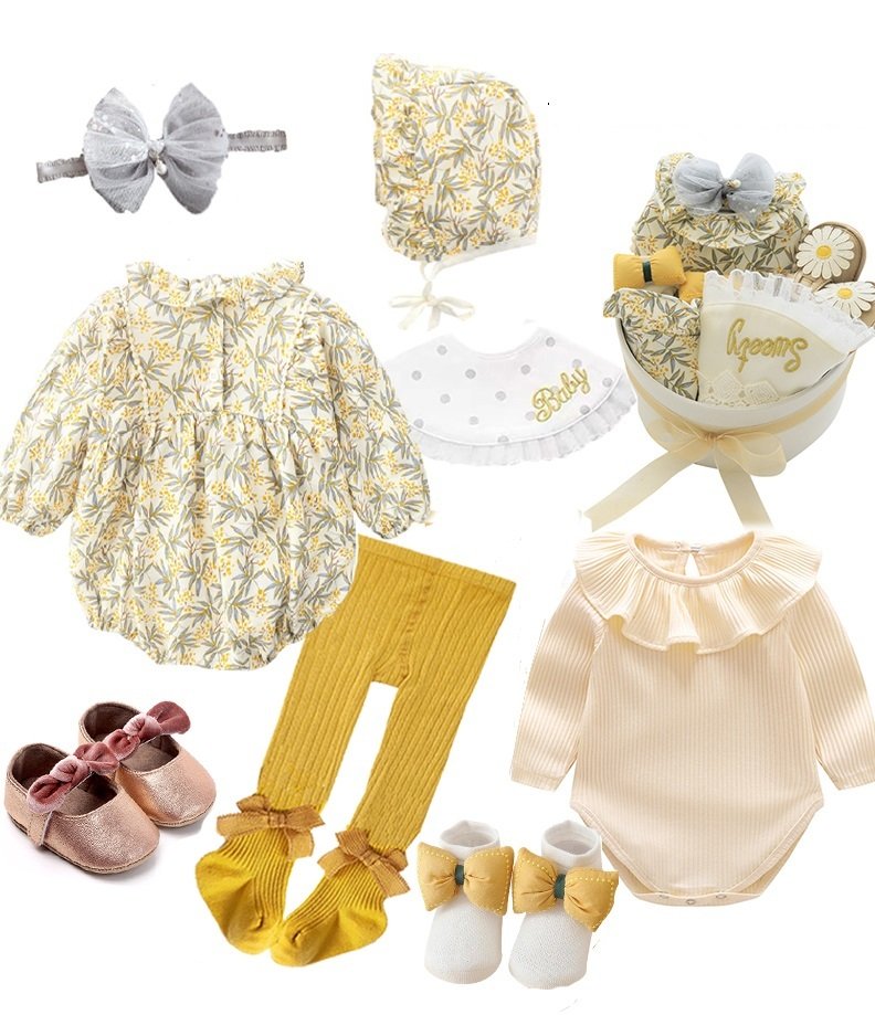Baby Clothes Gift Box – Newborn Set of Adorable & Comfortable Outfits
