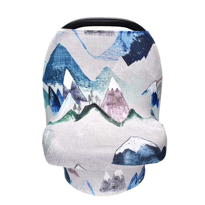 Multifunctional Nursing Towel & Safety Seat Cover – Convenient Baby Feeding & Protection