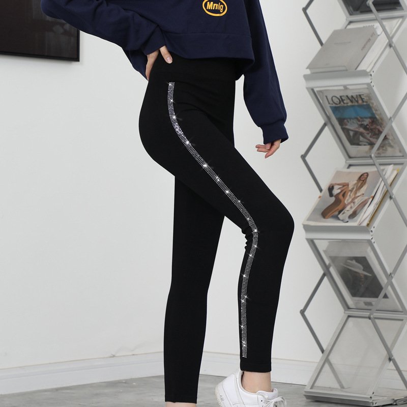 High Waist Nine-Point Pants- Stylish & Comfortable
