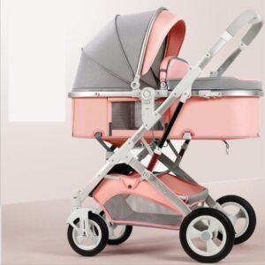 Two-Way Newborn Baby Stroller - Portable & Folding for Easy Travel