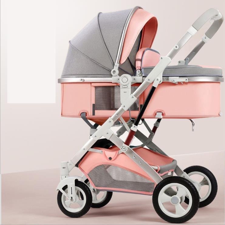 Two-Way Newborn Baby Stroller - Portable & Folding for Easy Travel