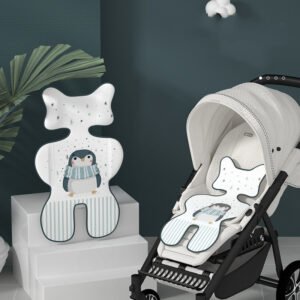 Summer Stroller Cooling Pad - 3D Air Mesh Breathable Stroller Mat for Baby Comfort
