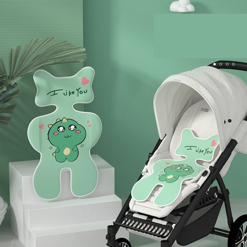 Summer Stroller Cooling Pad - 3D Air Mesh Breathable Stroller Mat for Baby Comfort