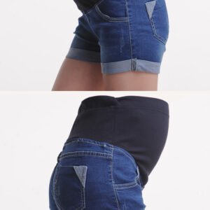 Maternity Denim Shorts - Stylish & Comfortable Pregnancy Bottoms