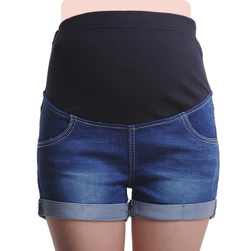 Maternity Denim Shorts - Stylish & Comfortable Pregnancy Bottoms
