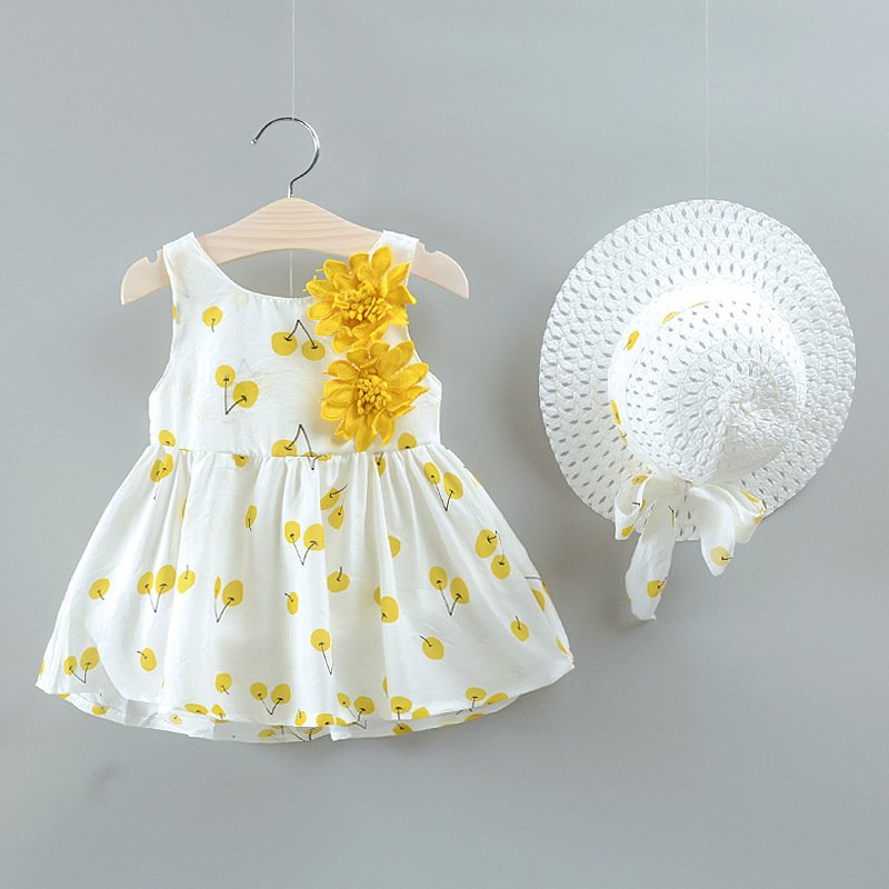 Girls Baby Cherry Dress – Adorable and Stylish Dress for Little Girls