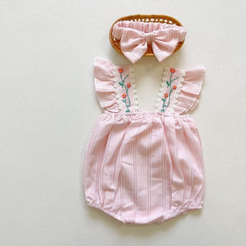 Baby One-Piece Sleeveless Romper – Comfortable & Stylish Outfit for Baby Girls & Boys