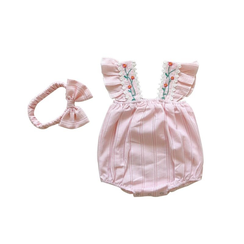 Baby One-Piece Sleeveless Romper – Comfortable & Stylish Outfit for Baby Girls & Boys