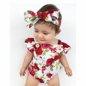 Baby Triangle Romper – Comfortable & Stylish One-Piece Outfit for Infants