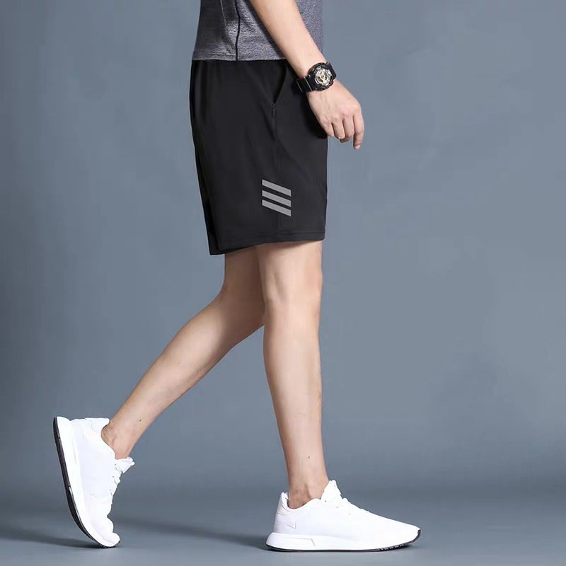 Summer Loose Exercise Fitness Shorts - Comfortable and Breathable Activewear for Men