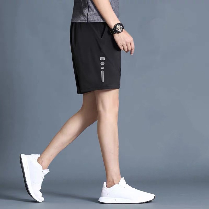 Summer Loose Exercise Fitness Shorts - Comfortable and Breathable Activewear for Men