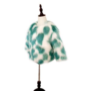 Children's Warm Wool Faux Fur Cotton Jacket – Cozy & Stylish Winter Coat for Kids