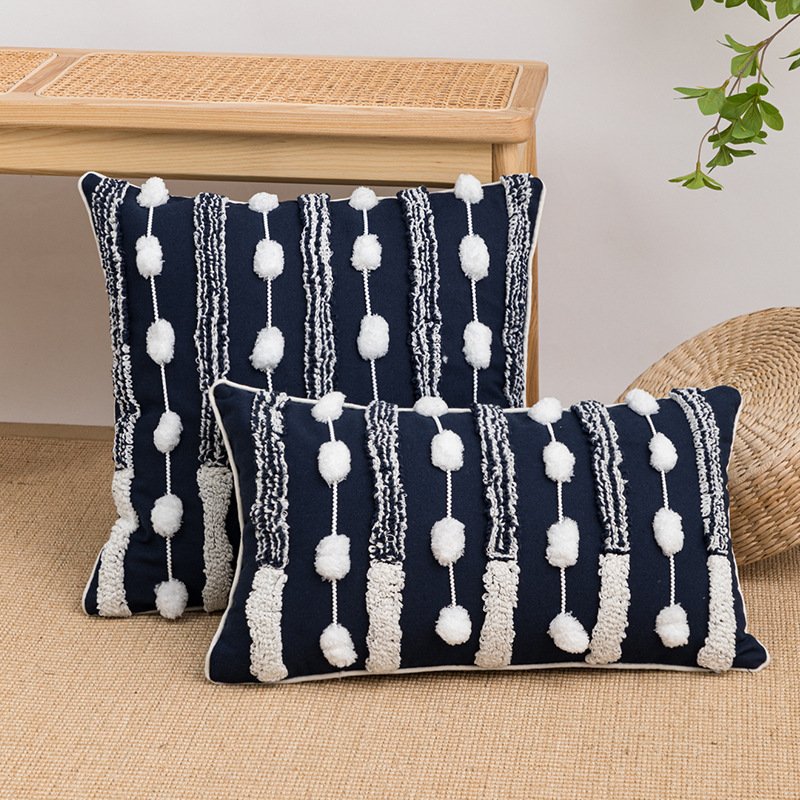 Bohemian Pillow Ins Style – Simple Nordic Tufted Pillowcase
