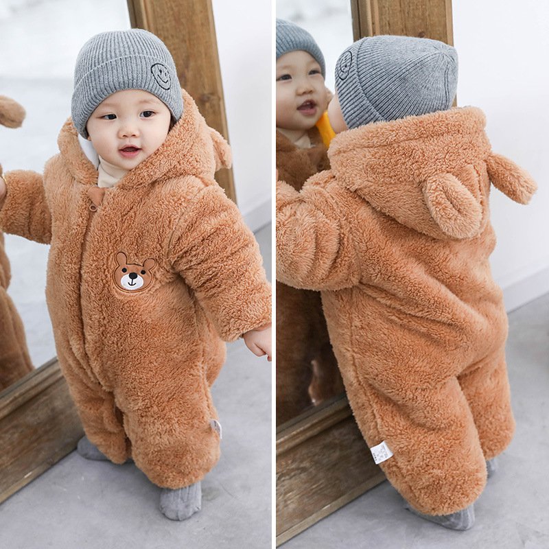 Newborn Baby Jumpsuit – Comfortable & Cozy One-Piece Outfit for Infants
